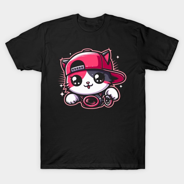 Cat T-Shirt by Rizstor